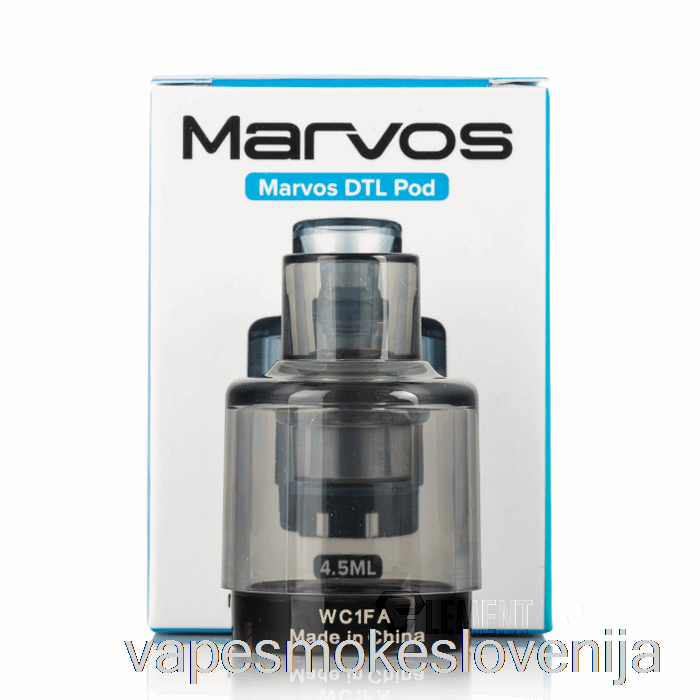 Vape Petrol Freemax Marvos T Nadomestni Pods 4,5 Ml Pctg Pods (črni)